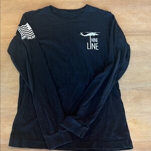 Nine Line Women's Black Long Sleeve Tee